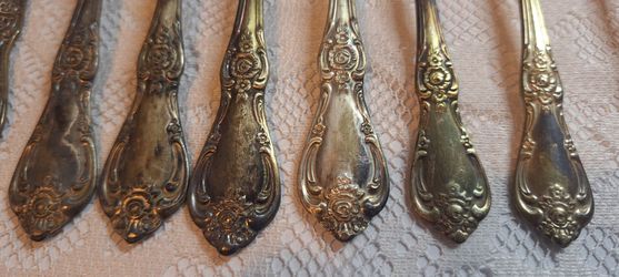 Lot of 34 Vintage Wm. A. Rogers Oneida Ltd. 'Woodland Rose' Flatware-So Pretty!