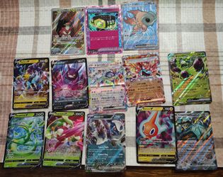 13 Pokemon Cards