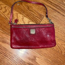 Dooney & Burke red handbag