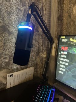 Gaming/streaming Microphone With Boom Arm