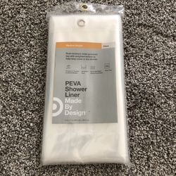 Target Peva Shower Liner, Medium Weight, Clear - NEW 71” X 71”