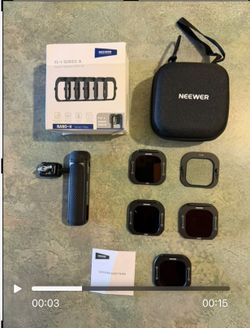 Newer iPhone 17 Pro Max filters for vlogging rig.