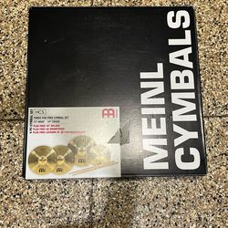 New in Box Meinl cymbals  with Stands