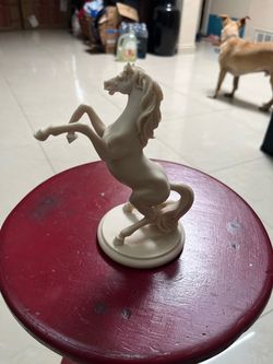 Beautiful White Horse Statue Valentino Italy
