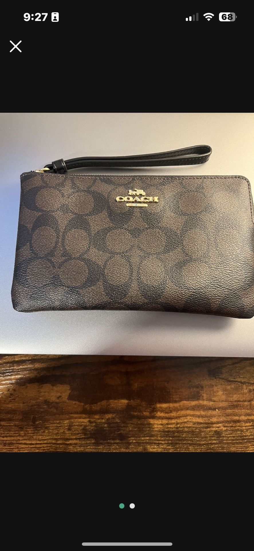 Coach Wristlet