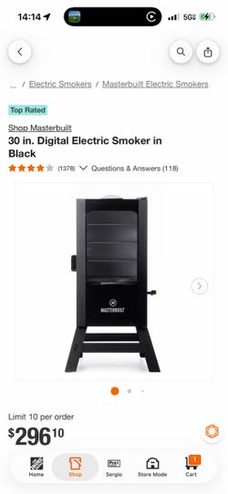 Masterbuilt Digital Electric Smoker