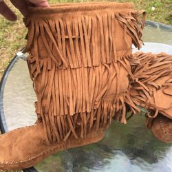 Suede Boots. Size. 8 1/2 M