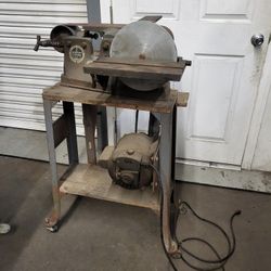 Walker Turner Belt & Disc Sander Grinder Combo Classic Vintage Antique Machine