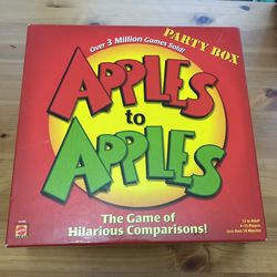 Apples To Apples Game