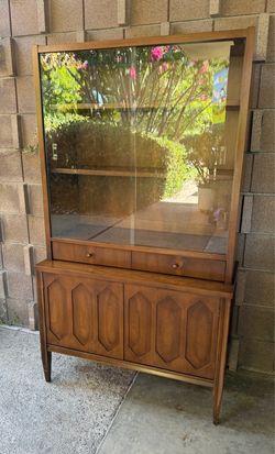 Mid Century Modern China Cabinet