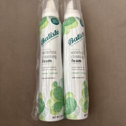 Batiste Waterless Cleansing Foam - 2 Pack
