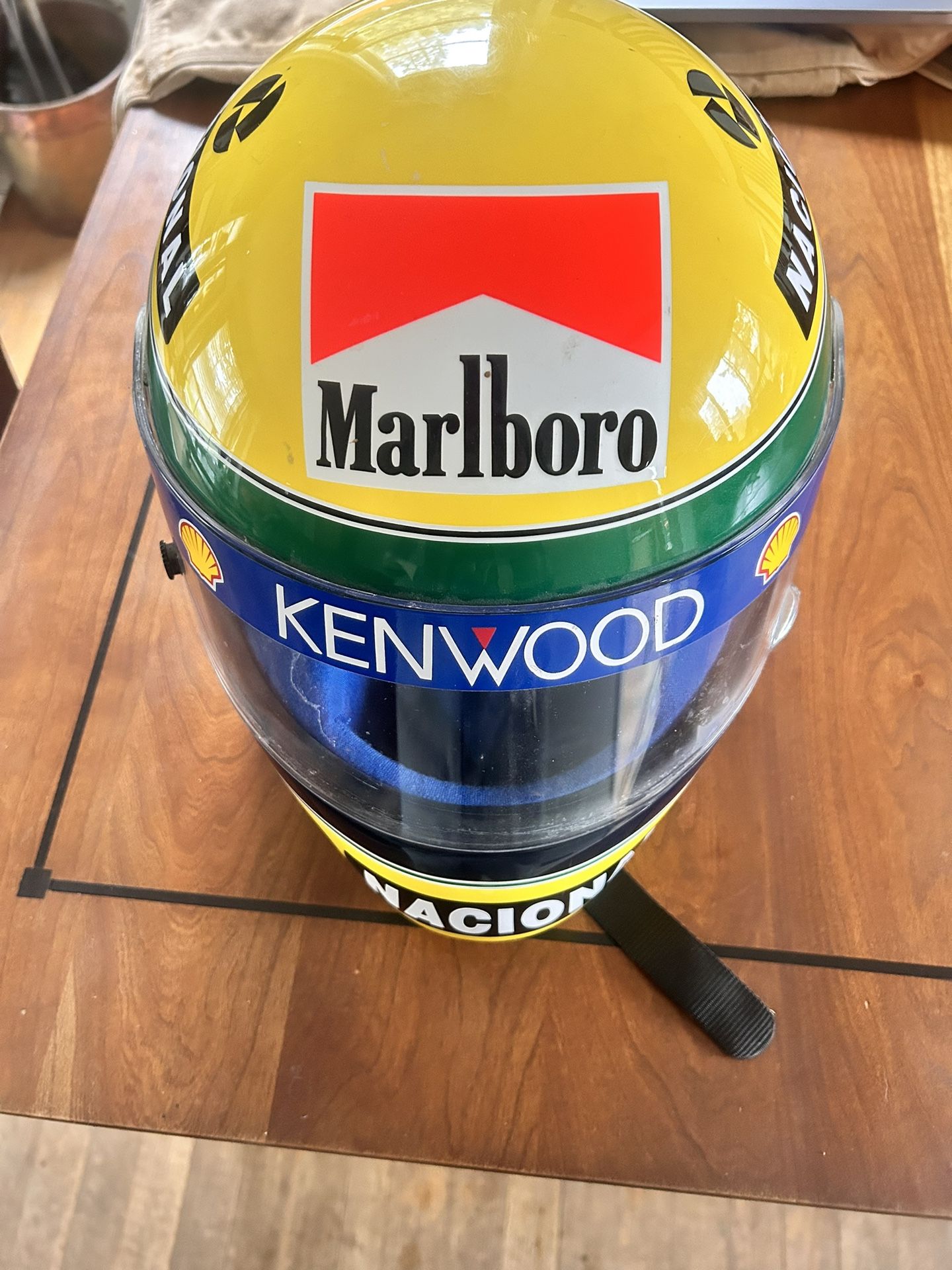 Ayrton Senna GP 1993 Helmet - 1:1 Scale 