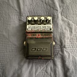 DOD FX86-B Death Metal Distortion Guitar Effects Pedal