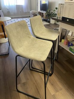 Set Of 2 Barstool Chairs