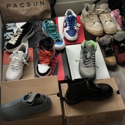 jordans,pumas,forces etc