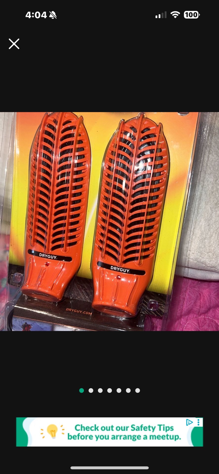 Traveling Potable Dryer For Boots And Shoes