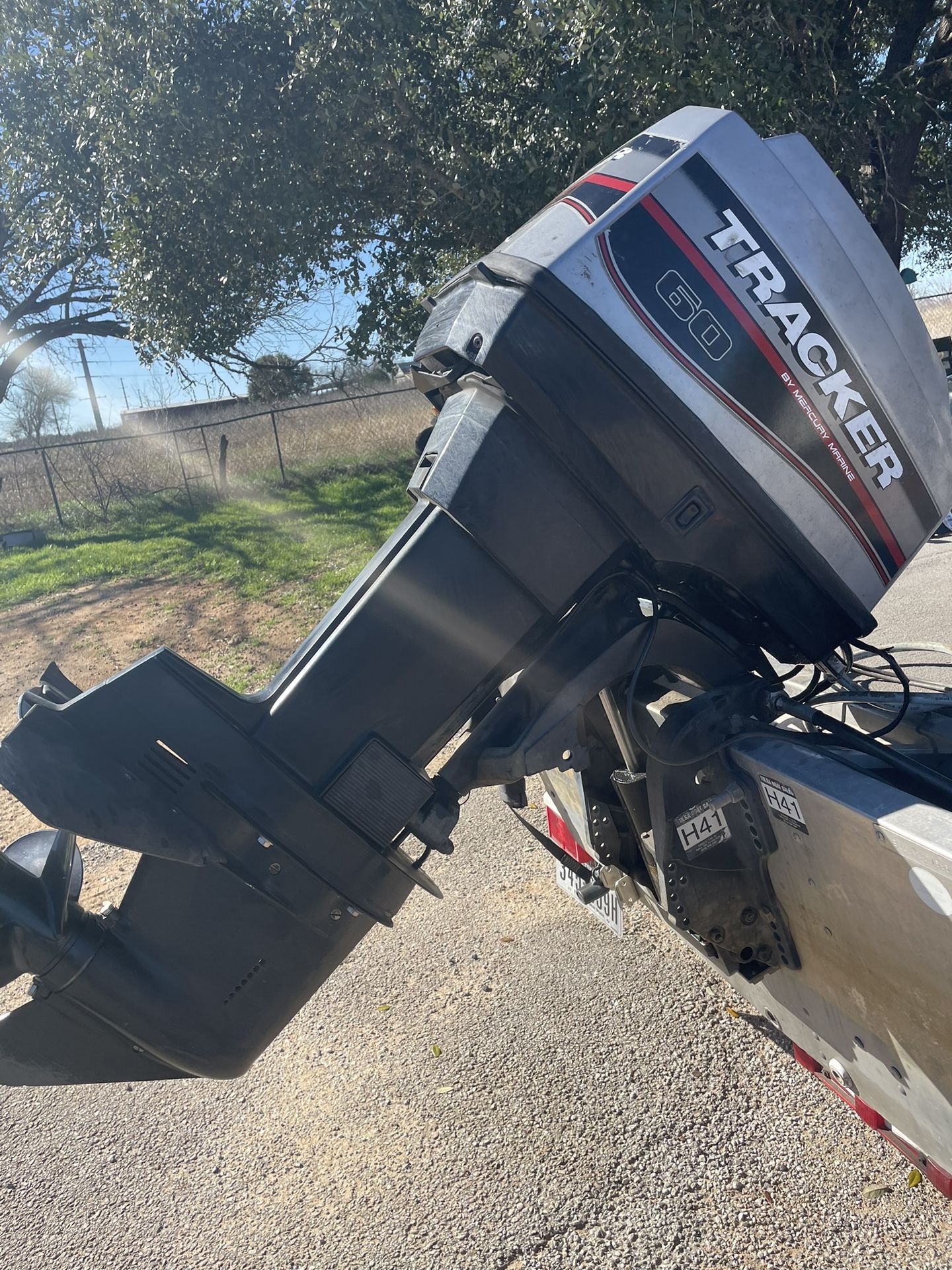 1997 60HP Mercury Tracker Outboard