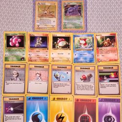 Vintage Pokemon Cards 