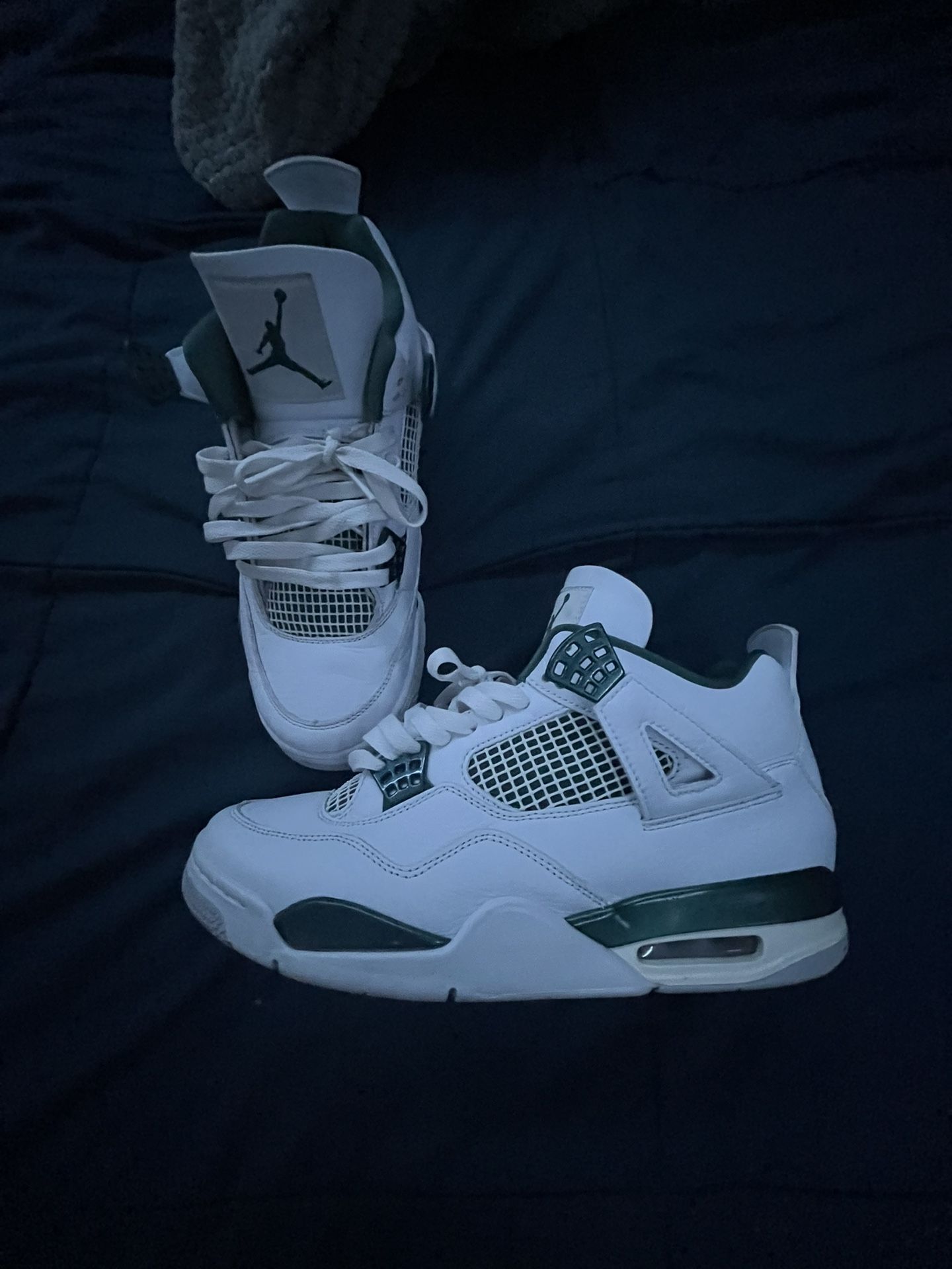 Air Jordan 4s Retro Oxidized Green