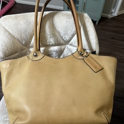Coach Legacy Leather Tanner Tote