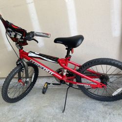 20" Dynacraft Wipeout Boys Bike, BMX, Red, Kids Age 7-14 Years