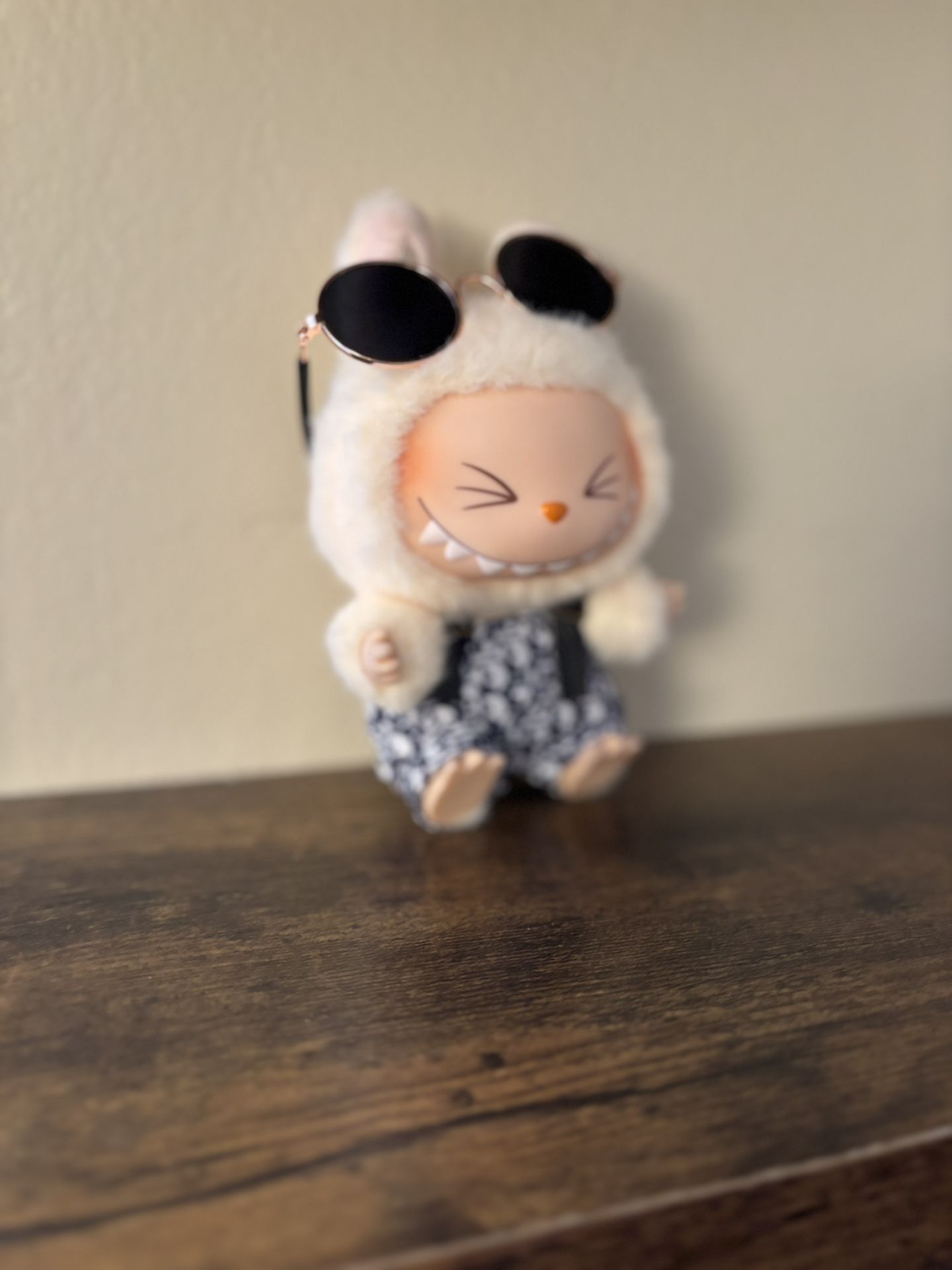 Labubu With Sunglasses And Clothes 