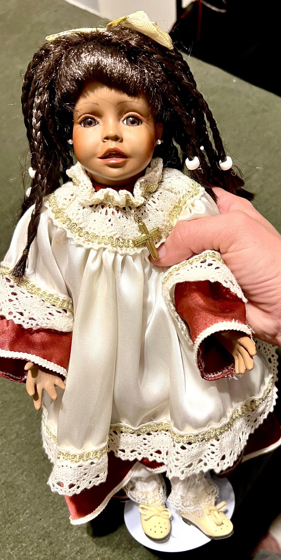 Grace Cindy Shafer Porcelain Musical Doll
