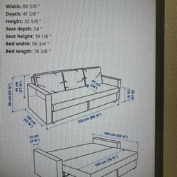 IKEA Sofa Cum Bed