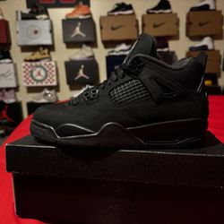 Jordan 4 black cat Size 7y/8.5womens $220 Firm 