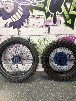 14-17 dirtbike wheelset
