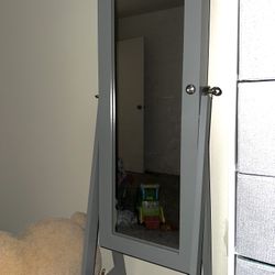 Mirror Jewelry Cabinet