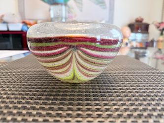 Erwin Eisch Frauenau glassworks Studio Bubble glass Bowl