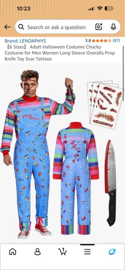 Chucky Halloween Costume Set with Accessories