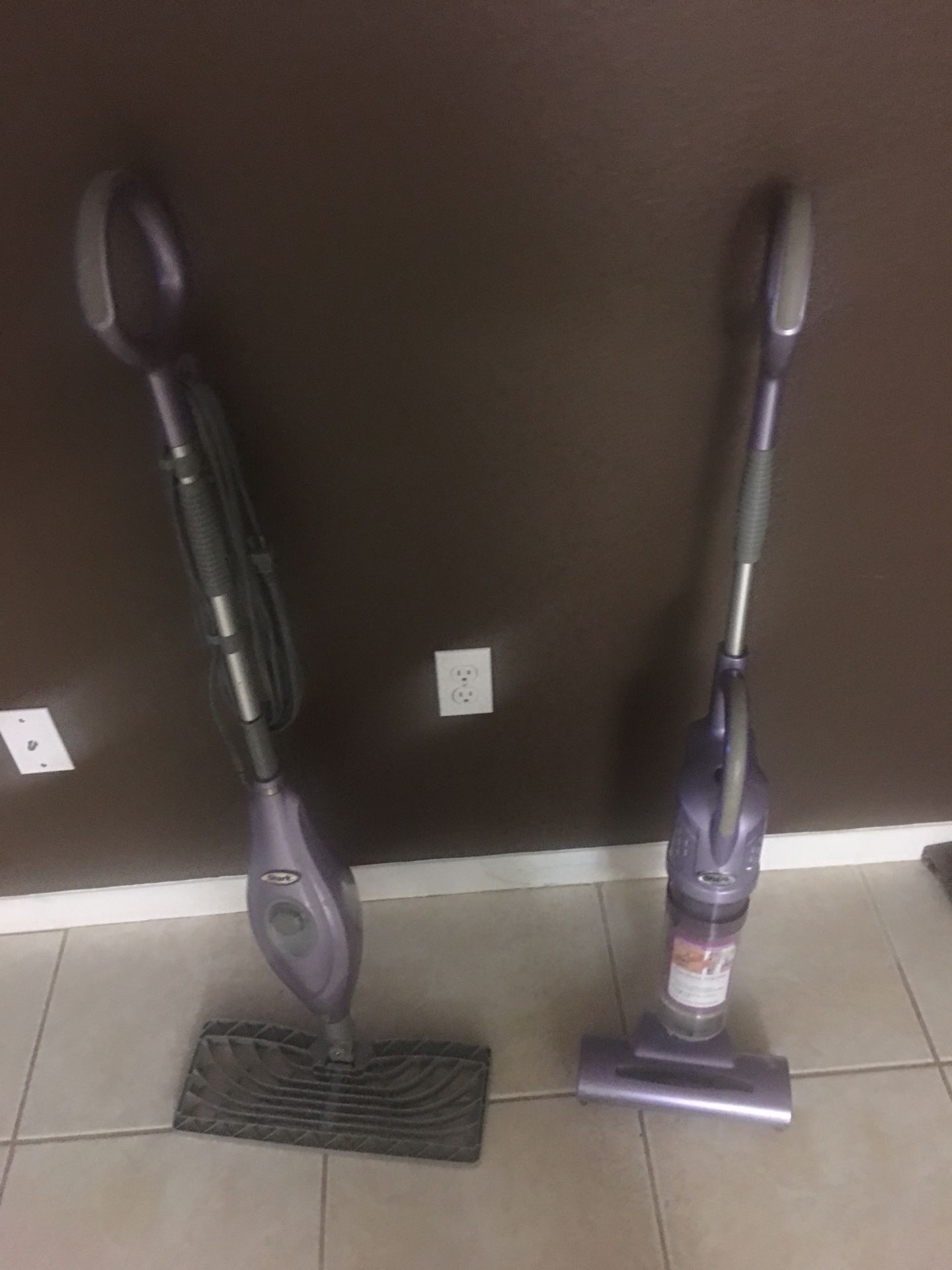 Shark stick vacuum, steam mop, steam pocket and a ton of accessories