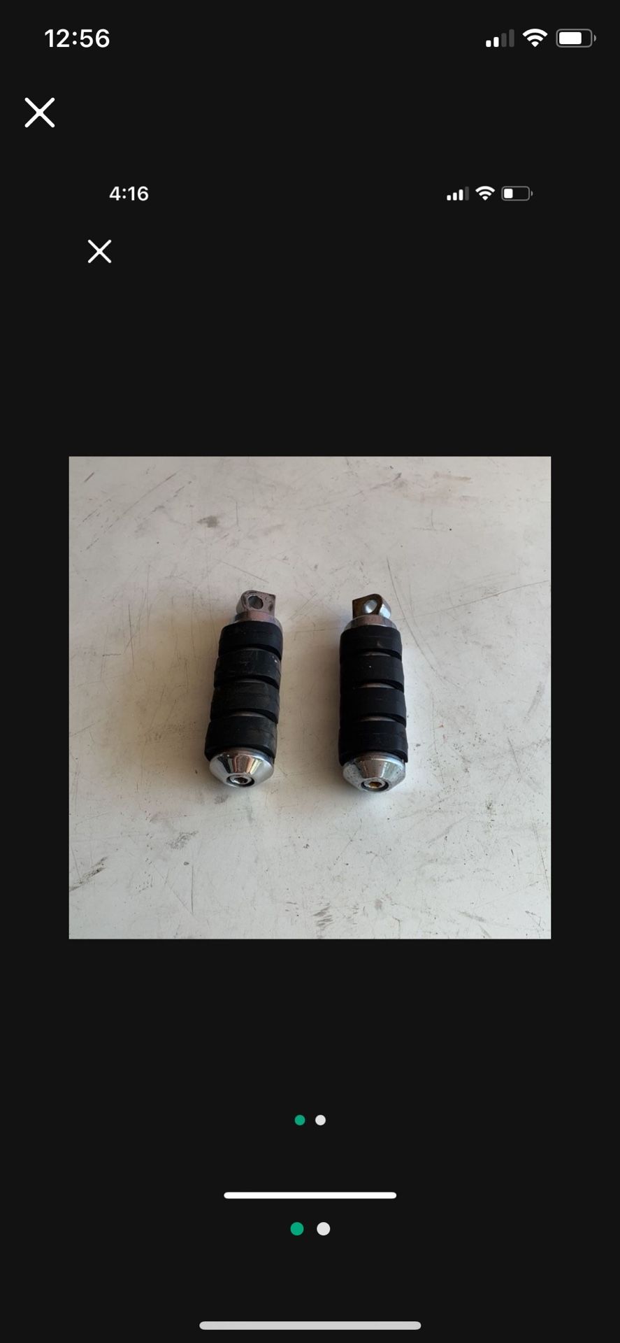 Harley Davidson Passenger Foot Pegs