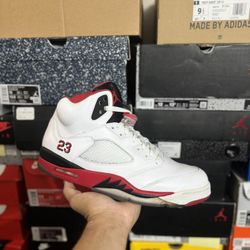 2013 Jordan Fire Red 5s Black Tongue size 11.5 VNDS