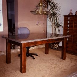 Custom dining table