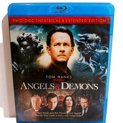 Angels & Demons: Blu-ray 2009 3-Disc Set Theatrical & Extended Edition Brand New