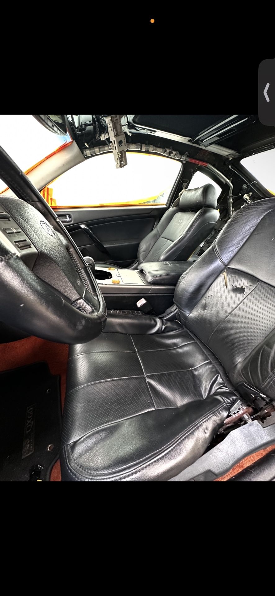G35 Coupe OEM FRONT SEATS