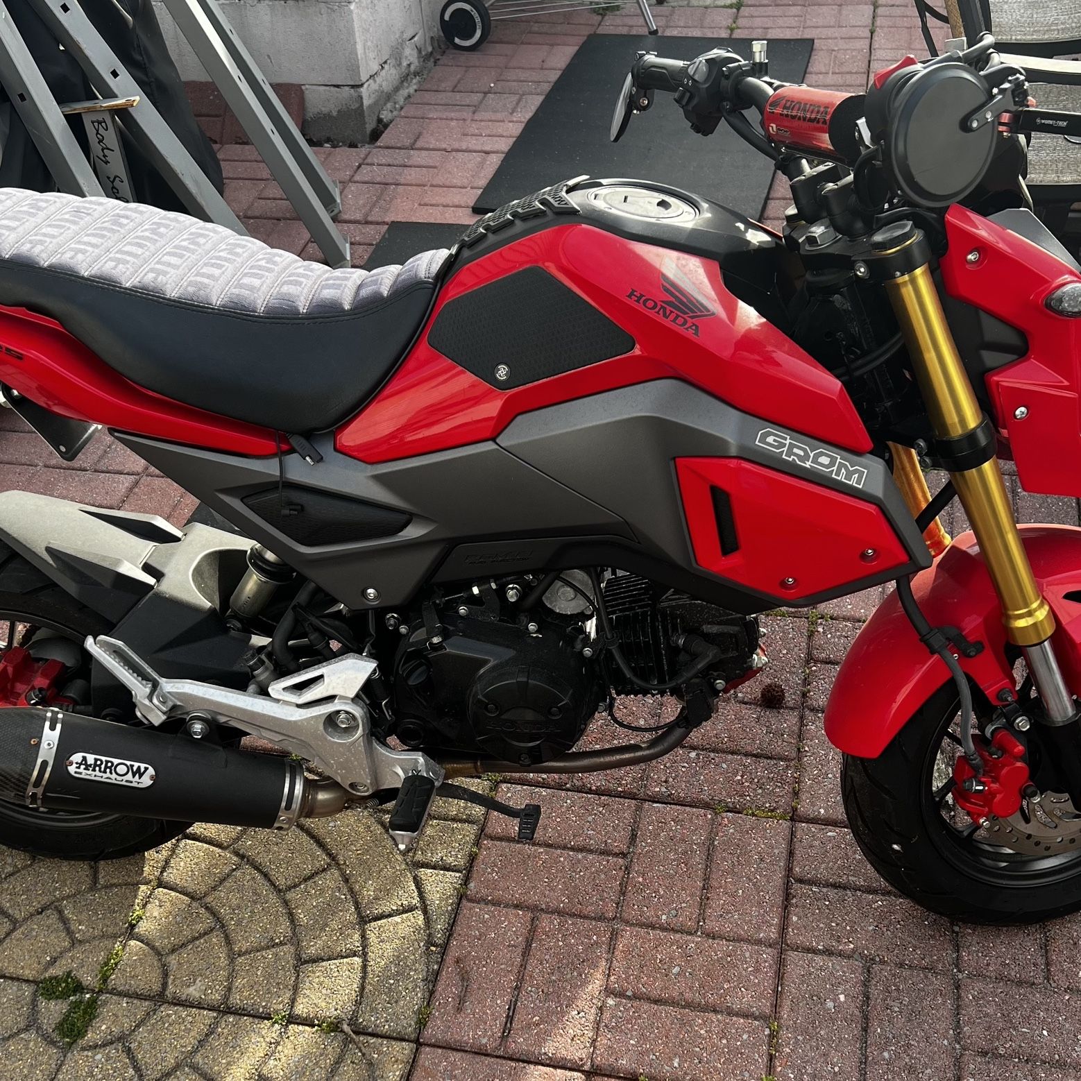 2017 Honda Grom 575miles