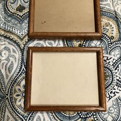 Oak Wood Frame With Glass