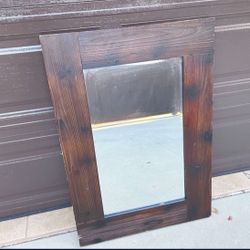 Wooden Frame Mirror For Sale!!