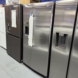 GE SIDE BY SIDE REFRIGERATOR- BRAND NEW