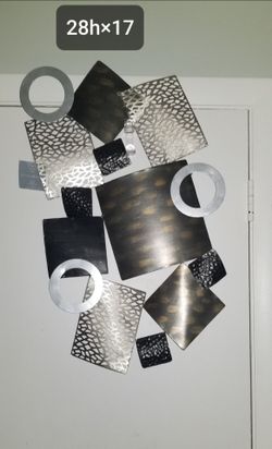 Metal wall art