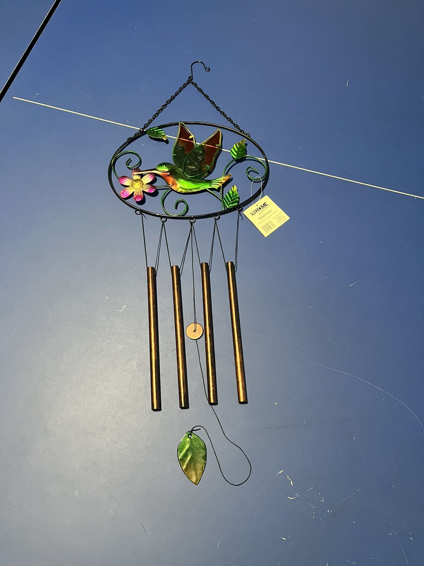 New Home & Garden Hummingbird Wind Chime