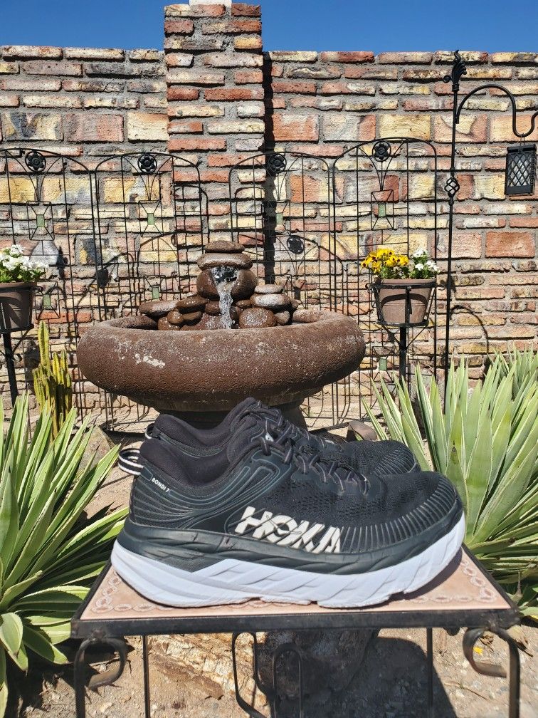 HOKA ONE ONE BONDI 7 Walking Running Breathable Womens Shoes Size 8 for