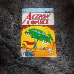 Superman First Edition Reprint Comic