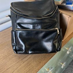 Black Diaper Bag 