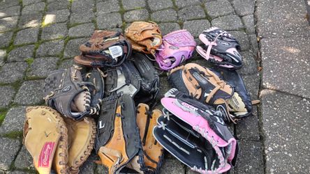 Used Baseball Gloves