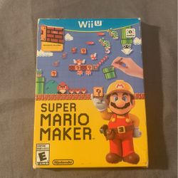Super Mario Maker Wii U